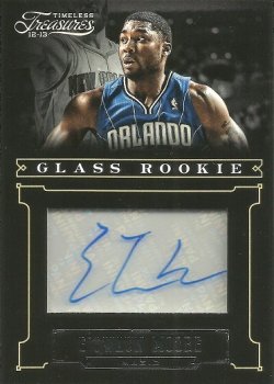2012-2013 Panini Timeless Treasures ETwaun Moore Silver Autograph