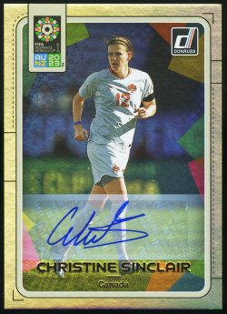2023 Donruss FIFA Womens World Cup Autographs Christine Sinclair