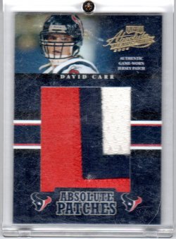 2004 Playoff Absolute Memorabilia David Carr
