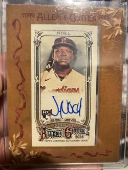 2025 Topps a&g auto noel