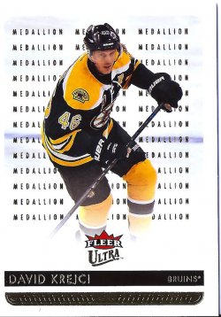 2014-15 Fleer Ultra Gold Medallion David Krejci