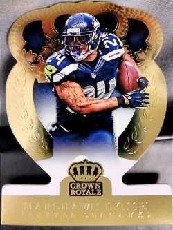 2014 Panini Crown Royale Marshawn Lynch Gold Parallel