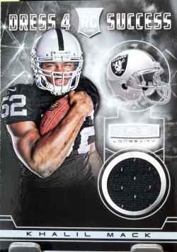 2014 Panini R*S Khalil Mack Dress 4 Success Rookie Jersey