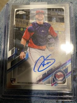 2021 Topps topps chrome  ryan jeffers