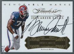    2016 Flawless Bruce Smith Memorable Marks Autograph