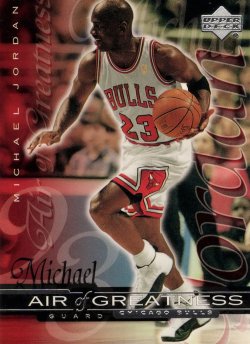 1999 Upper Deck  Michael Jordan Air of Greatness