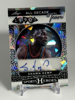 2025 Leaf Sports Heroes All Decade Shawn Kemp