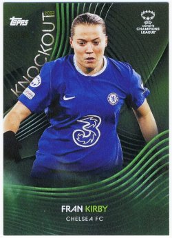 2023 Topps Knockout UEFA Womens Champions League Green Fran Kirby