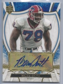    2013 Topps Supreme Bruce Smith Blue Autograph