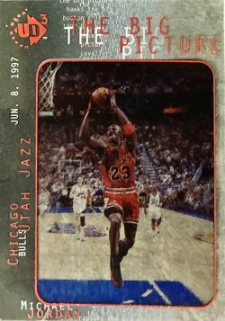1997/98 Upper Deck UD3 Basketball Michael Jordan