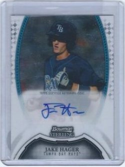 2011 Bowman Sterling Jake Hager auto