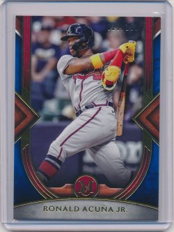   Ronald Acuna 2022 Topps Museum Collection Sapphire /150
