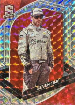2021 Panini Chronicles Spectra Racing (red) Jimmie Johnson