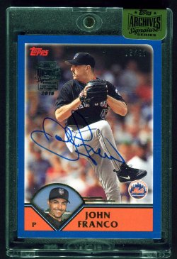 2015 Topps Archives Signature Series: John Franco (2003 Topps)