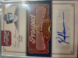 2012 Panini Playoff Prime Cuts Travis Harrison Auto