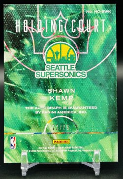 2021-22 Panini Court Kings Shawn Kemp