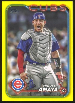 2024 Topps Yellow Miguel Amaya