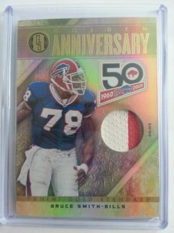    2011 Panini Gold Std Bruce Smith Patch