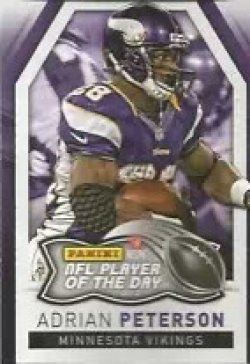 2013 Panini should be playing Adrian Peterson paninipod