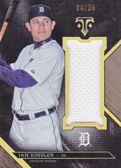 2016 Topps Triple Threads Unity Jumbo Relics Ian Kinsler