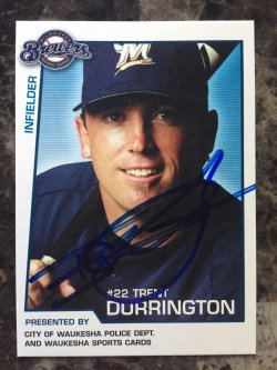 2004 Brewers Police Trent Durrington TTM-MIL