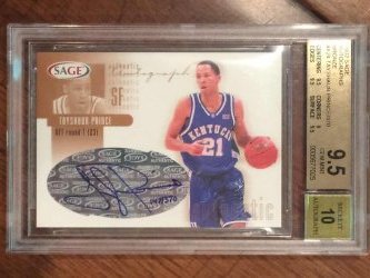 2002 Sage Basketball  Tayshaun Prince