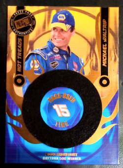 2003 Press Pass Premium Hot Treads Michael Waltrip