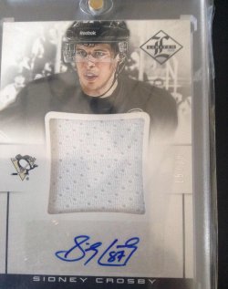 2012 Panini Limited  Authentic jumbo auto