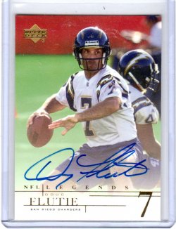 2001 Upper Deck Legends Doug Flutie