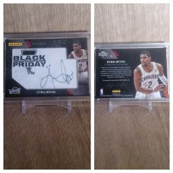 12-13  Panini black friday  kyrie irving black friday manufactured patch autographs 