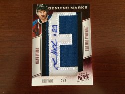 2013 Panini Prime Milan Hejduk Genuine Marks