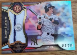 2016 Topps Stamp of Approval Jacoby Ellsbury - G.U. Jersey -  # 183/199