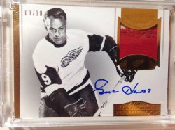 2013/14 Panini Dominion Gordie Howe Autographed Patch SSP AP-GH