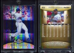 1999  Finest Team Finest Gold Refractor Frank Thomas