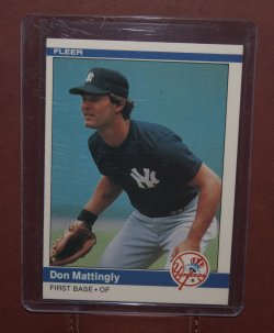 1984 Fleer  Don Mattingly