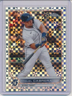    Miguel Cabrera 2022 Topps Chrome Xfractor