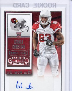 2015 Panini Contenders Gerald Christian