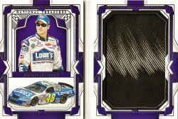 2024 Panini National Treasures Racing Jumbo Booklet (tire) Jimmie Johnson