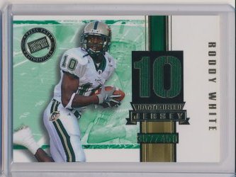    Roddy White 2005 Press Pass SE Game Used Jerseys Gold /450