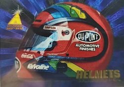 1995 Pinnacle Zenith Racing Helmets Jeff Gordon