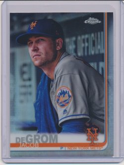   Jacob deGrom 2019 Topps Chrome Photo Variation Refractor