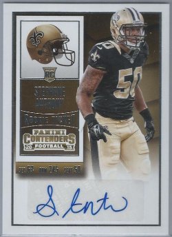 2015 Panini Contenders Stephone Anthony Rookie Ticket