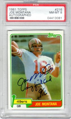 1981 Topps  Joe Montana
