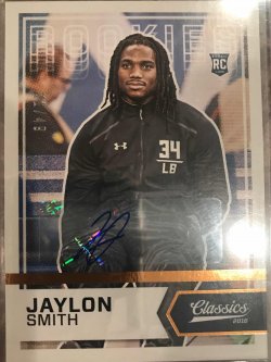 2016 Panini Classics Jaylon Smith 292 21/49