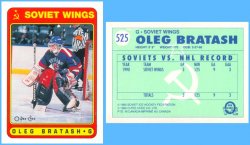 1990-91 O-Pee-Chee  Oleg Bratash