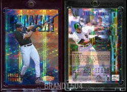 1997  Finest Gold Embossed Refractors Frank Thomas