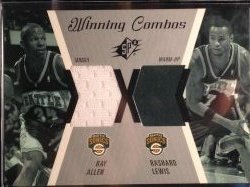 2003-2004 Upper Deck SPx Ray Allen | Rashard Lewis "Winning Combos" #WC33