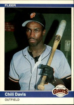 1984 Fleer  Chili Davis
