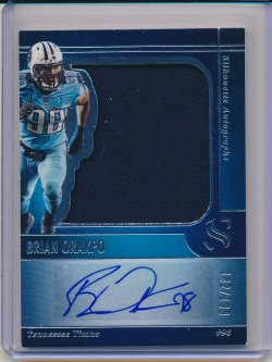   Brian Orakpo 2025 Panini Silhouette Silhouette Autographs /199
