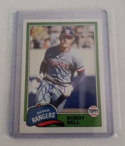 2012  Topps Archives Fan Favorites Autograph: Buddy Bell